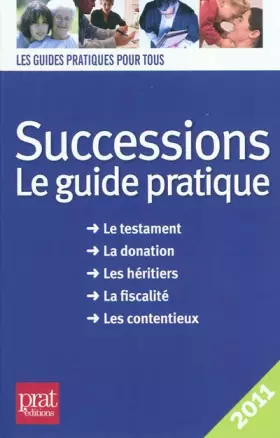 Couverture du produit · Successions 2011 : Le guide pratique
