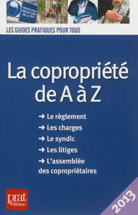 Couverture du produit · La copropriété de A à Z