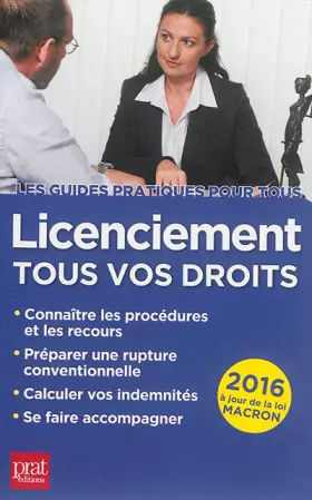Couverture du produit · Licenciement : Tous vos droits