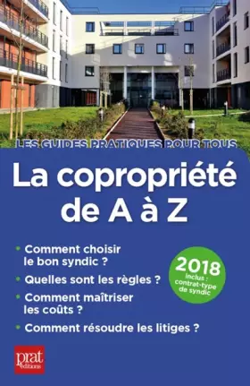 Couverture du produit · La copropriété de A à Z 2018
