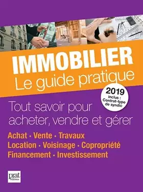Couverture du produit · Immobilier le guide pratique 2019