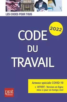Couverture du produit · Code du travail 2022
