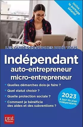 Couverture du produit · Indépendant, auto-entrepreneur, micro-entrepreneur 2023
