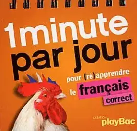 Couverture du produit · 1 minute par jour de français correct !
