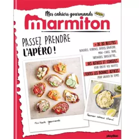 Couverture du produit · Marmiton Cahier gourmand Apéros