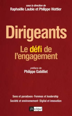 Couverture du produit · Dirigeants: Le défi de l'engagement
