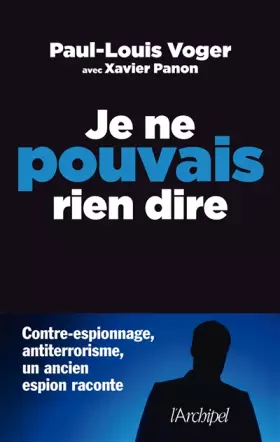 Couverture du produit · Je ne pouvais rien dire