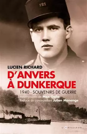 Couverture du produit · D'Anvers à Dunkerque: 1940 - Souvenirs de guerre