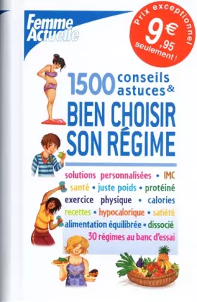 Couverture du produit · 1500 CONSEILS & ASTUCES REGIME