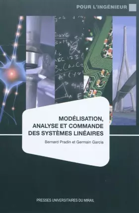 Couverture du produit · Modélisation, analyse et commande des systèmes linéaires
