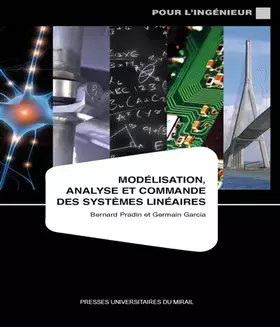 Couverture du produit · Modelisation analyse et commande des systemeslineaires