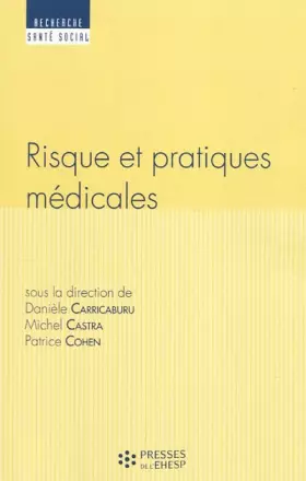 Couverture du produit · RISQUE ET PRATIQUES MEDICALES