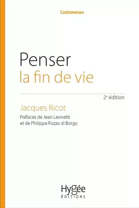 Couverture du produit · Penser la fin de vie