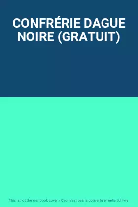 Couverture du produit · CONFRÉRIE DAGUE NOIRE (GRATUIT)