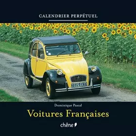 Couverture du produit · Calendrier perpétuel voitures françaises