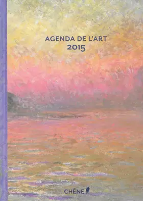 Couverture du produit · Agenda de l'Art 2015