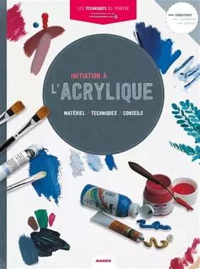 Couverture du produit · Initiation à l'acrylique