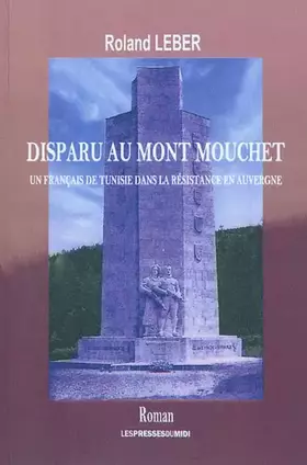 Couverture du produit · Disparu au mont Mouchet