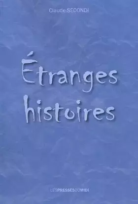 Couverture du produit · Etranges histoires