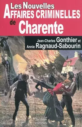 Couverture du produit · CHARENTE NOUVELLES AFFAIRES CRIMINELLES