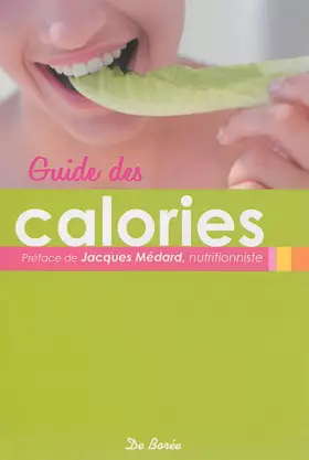 Couverture du produit · GUIDE DES CALORIES