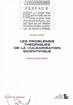 Couverture du produit · Les problèmes théoriques de la vulgarisation scientifique
