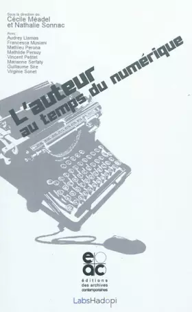 Couverture du produit · L'auteur au temps du numérique