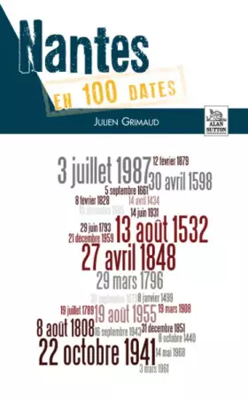 Couverture du produit · Nantes en 100 dates