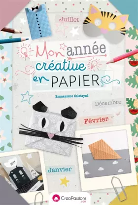 Couverture du produit · Mon année créative en papier