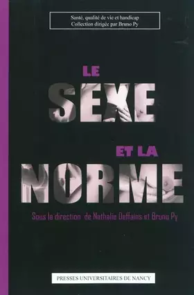 Couverture du produit · Le sexe et la norme