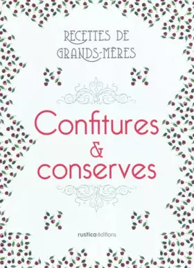 Couverture du produit · CONFITURES ET CONSERVE