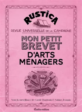 Couverture du produit · MON PETIT BREVET D'ARTS MENAGERS