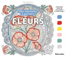 Couverture du produit · Mandalas à peindre : fleurs