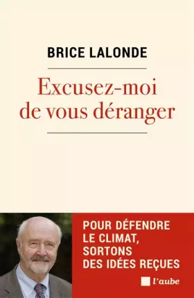 Couverture du produit · Excusez-moi de vous déranger