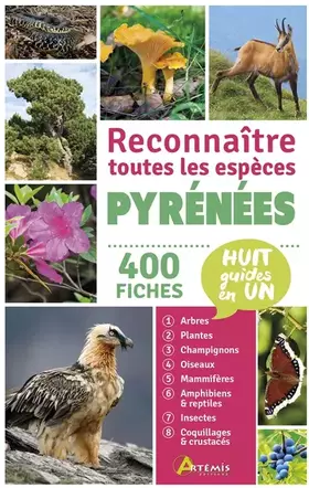 Couverture du produit · Reconnaître toutes les espèces Pyrénées