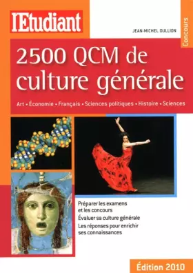 Couverture du produit · 2500 QCM DE CULTURE GENERALE