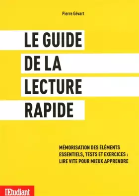 Couverture du produit · LE GUIDE DE LA LECTURE RAPIDE