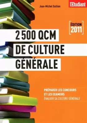 Couverture du produit · 2500 QCM DE CULTURE GENERALE