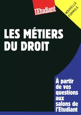 Couverture du produit · LES METIERS DU DROIT