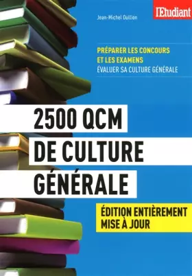 Couverture du produit · 2500 QCM DE CULTURE GENERALE