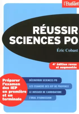 Couverture du produit · Réussir Sciences Po 4e édition revue et augmentée