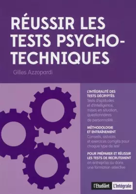 Couverture du produit · Réussir les tests psycho-techniques
