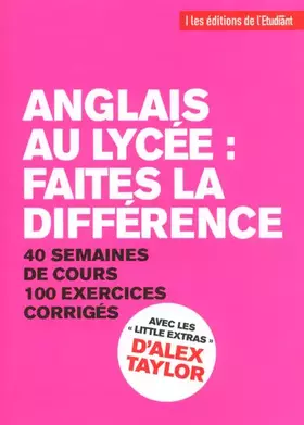 Couverture du produit · Anglais au lycée : faîtes la différence