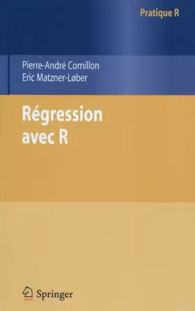 Couverture du produit · Régression avec R