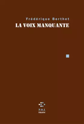 Couverture du produit · La Voix manquante
