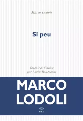 Couverture du produit · Si peu