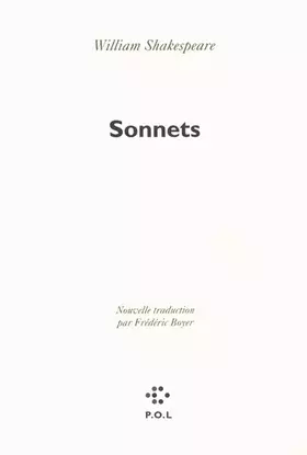 Couverture du produit · Sonnets