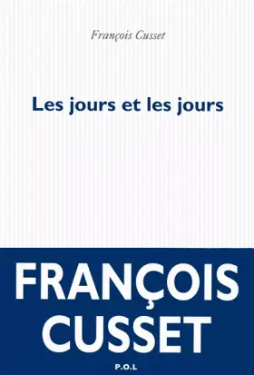 Couverture du produit · Les jours et les jours