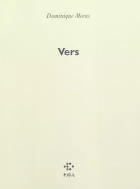 Couverture du produit · Vers