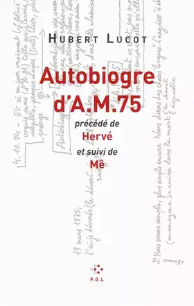 Couverture du produit · Autobiogre d'AM 75/Hervé/Mê